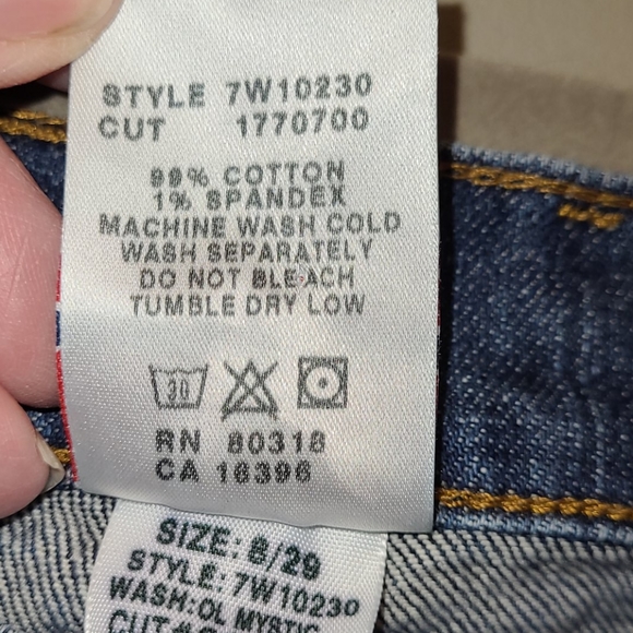 Women’s Lucky Brand Jeans 8 Blue - Picture 4 of 5